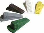 Custom Door Stops Process: Rubber Injection Molding Material: EPDM SBR Features high-volume molding utilizing color compounds, molded in multiple colors including green, yellow, beige, red, blue, pink and brown.